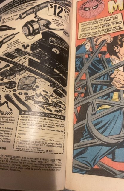 The Amazing Spider-Man #28 (1965)1st molten man see description