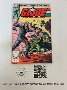 G.I. Joe # 14 NM 1st Print Marvel Comic Book Cobra Commander Duke 10 J234
