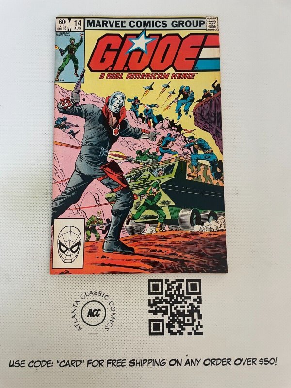 G.I. Joe # 14 NM 1st Print Marvel Comic Book Cobra Commander Duke 10 J234