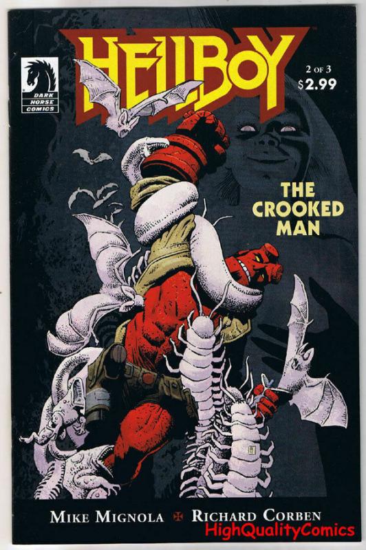 HELLBOY - CROOKED MAN #2, VF, Richard Corben, Mike Mignola, 2008