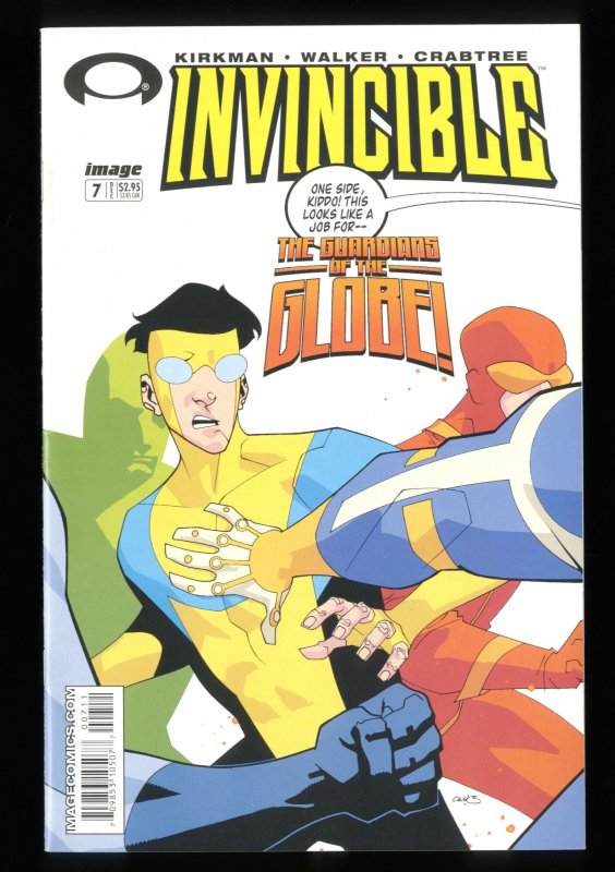 Invincible #7 VF/NM 9.0 1st Guardians of the Globe!