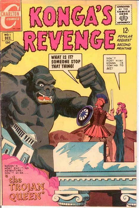 KONGAS REVENGE (1963-1964 CH) 1 (1968) F-VF COMICS BOOK