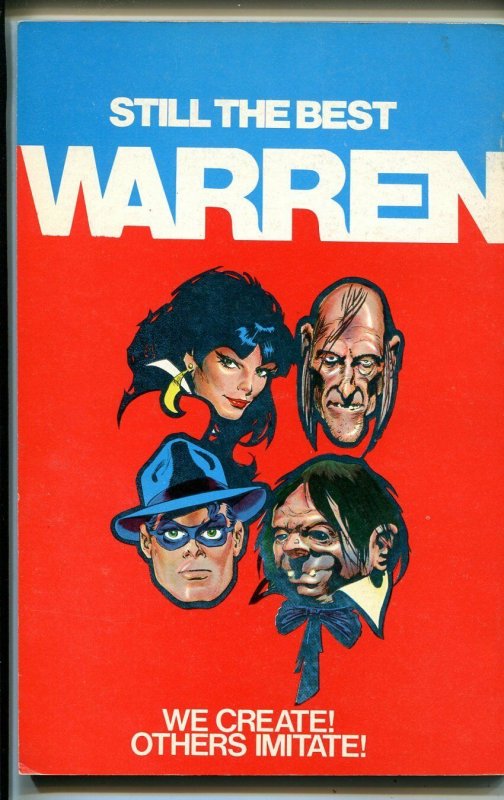 1974 Comic art Convention Program Book-Joe Simon-Wally Wood-Will Eisner-VF 