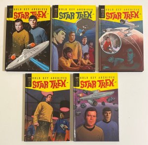 Star Trek Gold Key Archives HC Lot IDW Vol 1-5 Complete Set/Run 