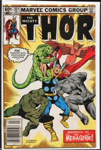 Thor #321 (1982) Thor