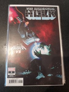 ​Immortal Hulk #5  HULK vs COSMIC GHOST RIDER Variant Rahzzah Cover