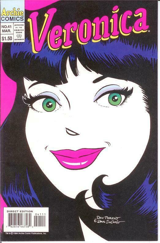 VERONICA (1989)41 VF-NM THE great Dan DeCarlo Veronica COMICS BOOK