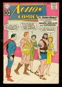 ACTION COMICS #279 1961-SUPERGIRL-SUPERMAN-HERCULES VG