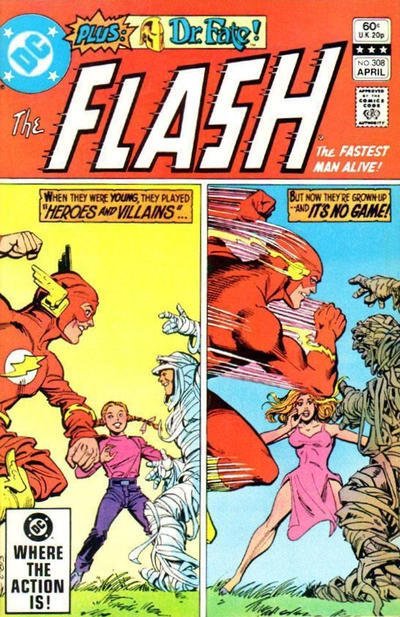 Flash, The (1st Series) #308 FN ; DC | April 1982 Dr. Fate