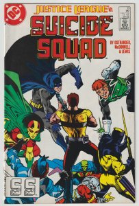 Suicide Squad #13 (May 1988, DC), FN-VFN condition (7.0), Justice League app.