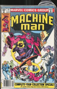Machine Man #19 (1981) Machine Man [Key Issue]