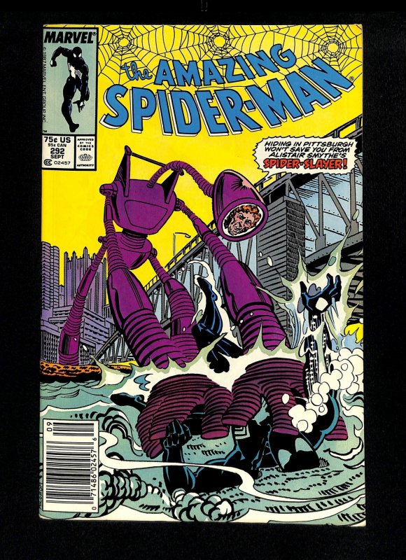 Amazing Spider-Man #292 Newsstand Variant