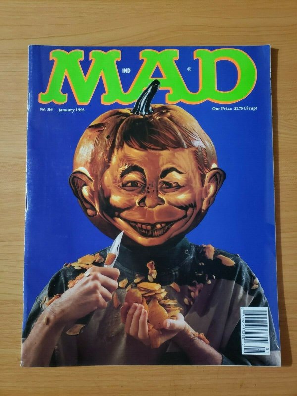 Mad Magazine #316 ~ FINE - VERY FINE VF ~ January 1993