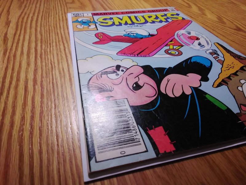 Smurfs #1 (1982) Newsstand Edition