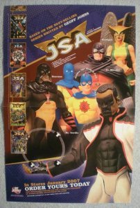 JSA SERIES 1 Promo poster, 11 x 17, 2006, Unused, more in our store