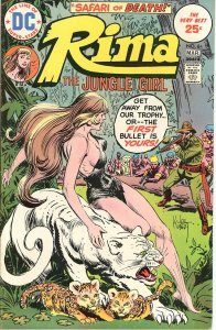 Rima, the Jungle Girl 6  F 1975  Beautiful Nestor Redondo Art!  Kubert Cover!