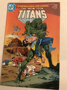 The New Teen Titans #11 : DC 8/85 VG; Nightwing Aliens, Marv Wolfman