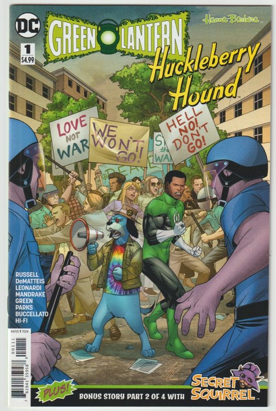 Green Lantern/Huckleberry Hound Special #1 (Dec 2018, DC), NM-MT condition (9.8)