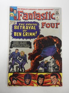 Fantastic Four #41 (1965) PR Condition incomplete - see description