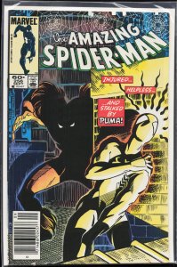 The Amazing Spider-Man #256 Newsstand Edition (1984) Spider-Man [Key Issue]
