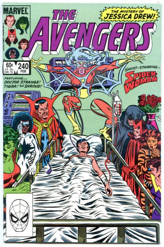 AVENGERS #240 241 242-249, VF/NM, Spider-Woman, Dr Strange, Eternals, Thor,1963