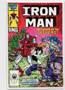 Iron Man #214 (1987) Iron Man