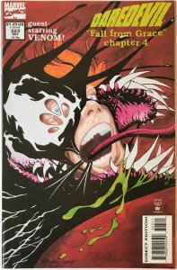 DAREDEVIL Comic Issue 323  — 1993 Marvel Universe - Fall From Grace Pt 4 - Venom
