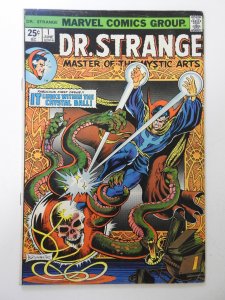 Doctor Strange #1 (1974) VG+ Condition MVS intact!