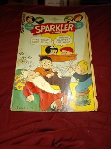 Sparkler #90 United Features 1949 Golden Age Nancy Sluggo Tarzan Comic Book