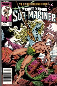 Prince Namor the Sub-Mariner #4 VINTAGE 1984 Marvel Comics