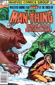 Man-Thing (2nd Series) #2 (Newsstand) FN; Marvel | we combine shipping 
