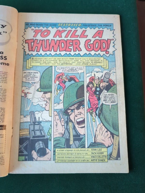 Journey Into Mystery #118 Marvel 1963 VG+ 4.5 1st Appearance Destroyer!