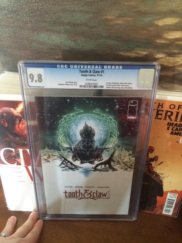 Tooth & And Claw 1 Cgc 9.8 Regular Edition 