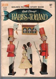 Golden Picture Story Book ST3 1961-Walt Disney-Babes In Toyland-Annette-VG