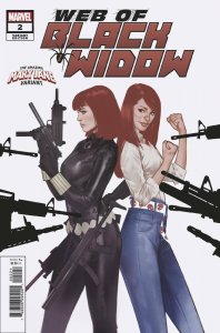 Web of Black Widow #2 Cover B Oliver Mary Jane Variant Marvel 2022 EB108