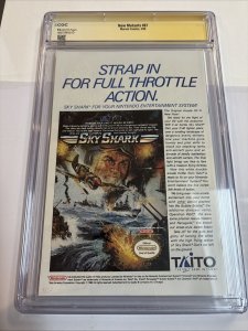 New Mutants (1990) # 87 (CGC 9.6 SS) Signed Bob Wiacek • 1st App Cable