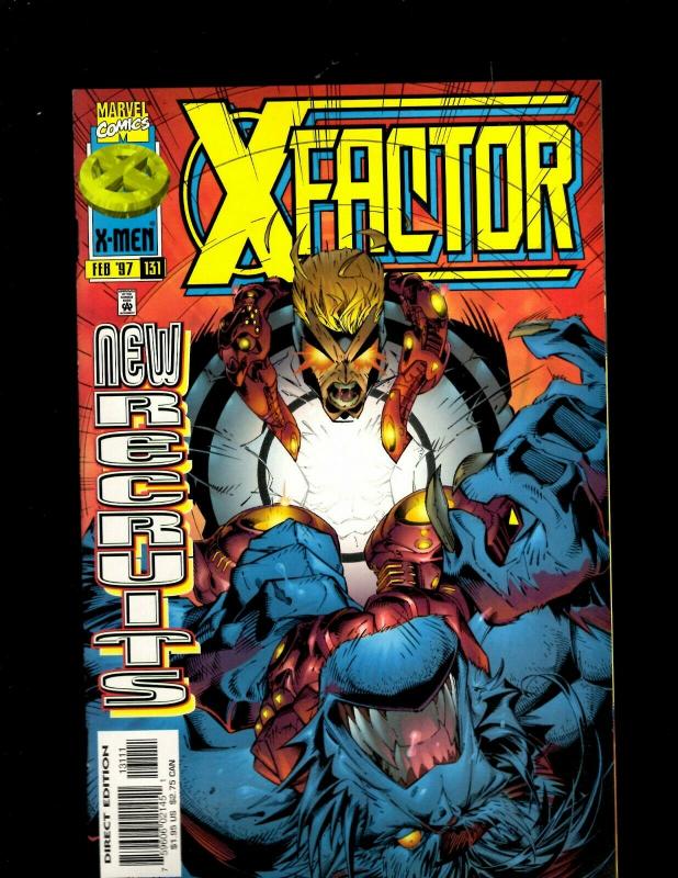 12 X-Factor Marvel Comics #111 123 124 125 126 127 128 129 130 131 132 133 JF20