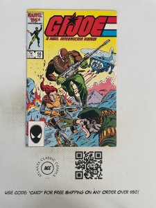 G.I. Joe # 56 NM Marvel Comic Book Baroness Duke Snake Eyes Cobra Destro 8 J219