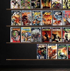 Huge Lot 140+ Comics with The Flash, Green Arrow, Warlord & More!