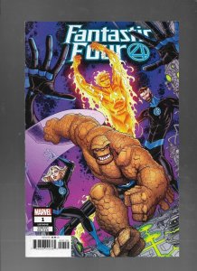 FANTASTIC FOUR #1 - F4 Team VARIANT EDITION COVER! - (9.2) 2018