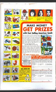 Marvel Spotlight #28 (1976) GD/VG Condition pieces missing from back cover