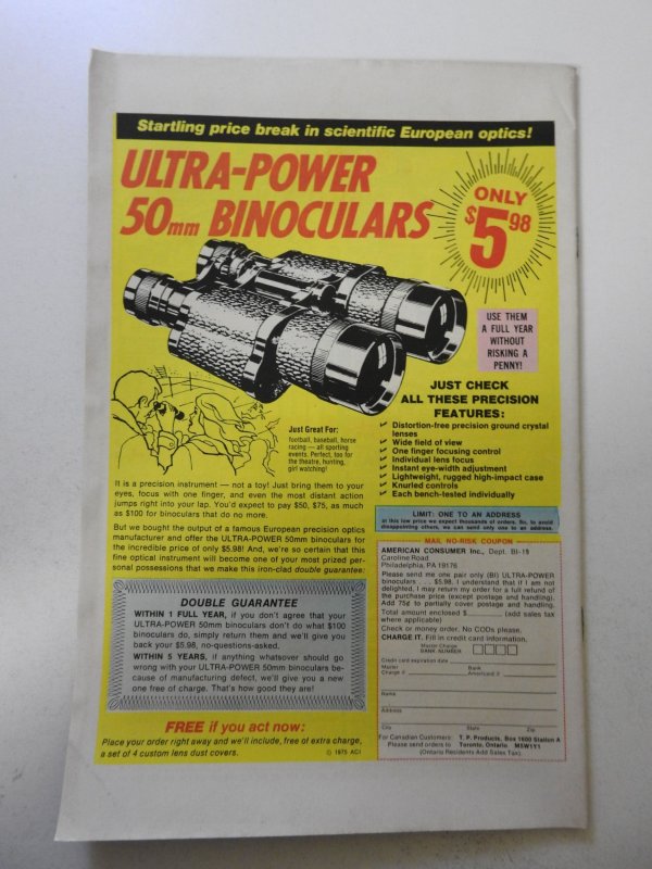 War is Hell #15 (1975) FN Condition! ink fc