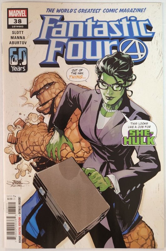 Fantastic Four #38 Cover A NM Marvel Comics 2022 