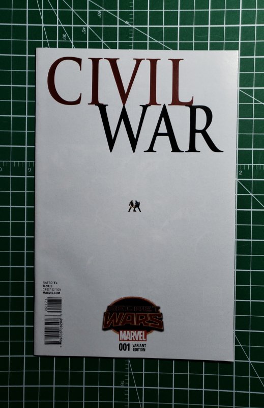 Civil War #1 Incentive Pasqual Ferry Ant-Sized Variant (2015)