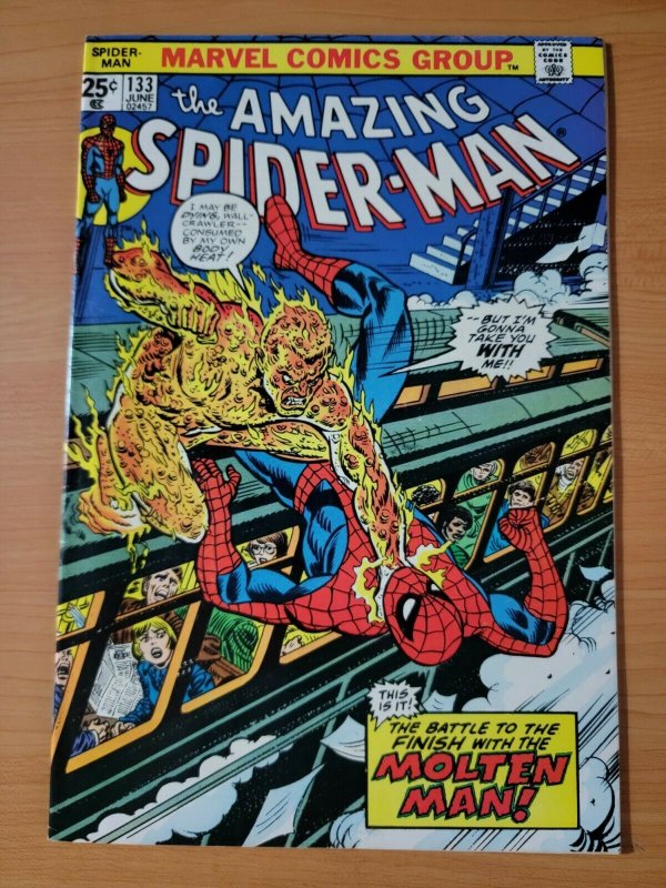 Amazing Spider-Man #133 ~ VERY FINE - NEAR MINT NM ~ 1974 Marvel Comics