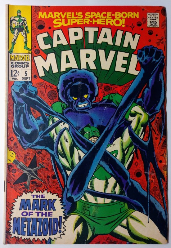 Captain Marvel #5 (6.0, 1968)