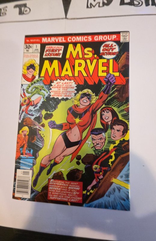Ms. Marvel #1 (1977)the first fabulous issue and first app Higher grade see phot