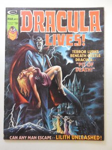 Dracula Lives #11 (1975) Lilith Unleashed!  Beautiful VF Condition!