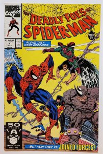 Deadly Foes of Spider-Man #1 (May 1991, Marvel) VF