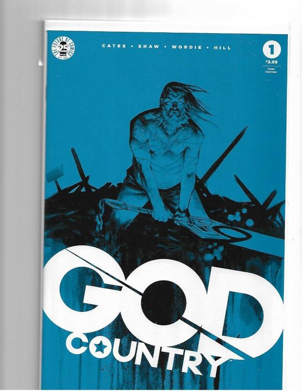 GOD COUNTRY #1 - 3RD PRINT - NM/NM+ DONNY CATES - HOT COMIC  